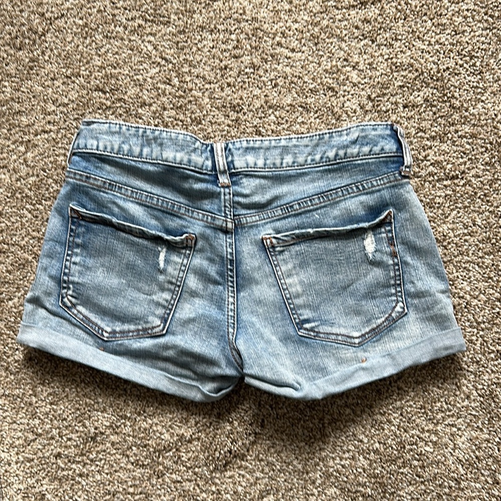 Express Distressed Jean Shorts - Picture 2 of 5